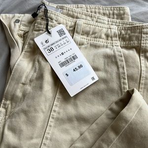 BRAND NEW ZARA CARGO PANTS